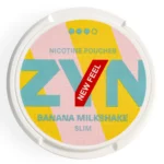 5pcs ZYN Banana Milkshake Slim Nicotine Pouches 9mg
