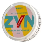 5pcs ZYN Banana Milkshake Slim Nicotine Pouches 9mg - Image 3