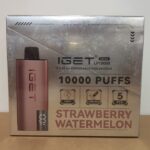 IGET EDGE 10,000 PUFF Strawberry Watermelon 5PCS