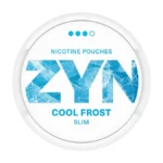 5pcs ZYN Cool Frost Slim Nicotine Pouches 9mg